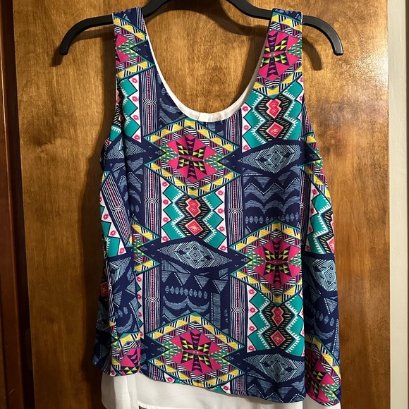 Women’s Multi color Tank Top / Blouse - Picture 3 of 7